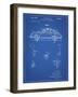 PP698-Blueprint 1960 Porsche 365 Patent Poster-Cole Borders-Framed Giclee Print