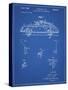 PP698-Blueprint 1960 Porsche 365 Patent Poster-Cole Borders-Stretched Canvas