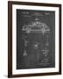 PP698-Chalkboard 1960 Porsche 365 Patent Poster-Cole Borders-Framed Giclee Print