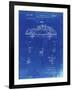 PP698-Faded Blueprint 1960 Porsche 365 Patent Poster-Cole Borders-Framed Giclee Print