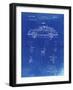 PP698-Faded Blueprint 1960 Porsche 365 Patent Poster-Cole Borders-Framed Giclee Print