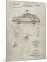 PP698-Sandstone 1960 Porsche 365 Patent Poster-Cole Borders-Mounted Premium Giclee Print