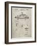 PP698-Sandstone 1960 Porsche 365 Patent Poster-Cole Borders-Framed Giclee Print