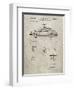 PP698-Sandstone 1960 Porsche 365 Patent Poster-Cole Borders-Framed Giclee Print