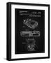 PP70-Vintage Black Nintendo Game Boy Poster-Cole Borders-Framed Giclee Print