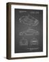 PP700-Black Grid 199 Porsche 911 Patent Poster-Cole Borders-Framed Giclee Print