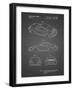 PP700-Black Grid 199 Porsche 911 Patent Poster-Cole Borders-Framed Giclee Print