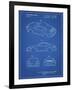 PP700-Blueprint 199 Porsche 911 Patent Poster-Cole Borders-Framed Giclee Print