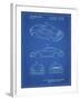 PP700-Blueprint 199 Porsche 911 Patent Poster-Cole Borders-Framed Giclee Print