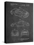 PP700-Chalkboard 199 Porsche 911 Patent Poster-Cole Borders-Stretched Canvas