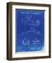 PP700-Faded Blueprint 199 Porsche 911 Patent Poster-Cole Borders-Framed Giclee Print