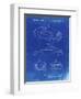 PP700-Faded Blueprint 199 Porsche 911 Patent Poster-Cole Borders-Framed Giclee Print