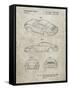 PP700-Sandstone 199 Porsche 911 Patent Poster-Cole Borders-Framed Stretched Canvas