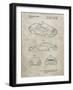 PP700-Sandstone 199 Porsche 911 Patent Poster-Cole Borders-Framed Giclee Print