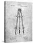 PP703-Slate Antique Extension Tripod Patent Poster-Cole Borders-Stretched Canvas