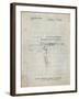 PP704-Antique Grid Parchment AR 15 Patent Poster-Cole Borders-Framed Giclee Print