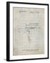 PP704-Antique Grid Parchment AR 15 Patent Poster-Cole Borders-Framed Giclee Print