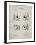 PP707-Antique Grid Parchment Asbury Frictionless Camera Shutter Patent Poster-Cole Borders-Framed Giclee Print