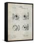 PP707-Antique Grid Parchment Asbury Frictionless Camera Shutter Patent Poster-Cole Borders-Framed Stretched Canvas