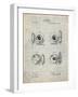 PP707-Antique Grid Parchment Asbury Frictionless Camera Shutter Patent Poster-Cole Borders-Framed Giclee Print