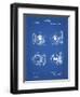 PP707-Blueprint Asbury Frictionless Camera Shutter Patent Poster-Cole Borders-Framed Giclee Print