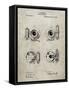 PP707-Sandstone Asbury Frictionless Camera Shutter Patent Poster-Cole Borders-Framed Stretched Canvas