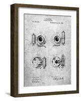 PP707-Slate Asbury Frictionless Camera Shutter Patent Poster-Cole Borders-Framed Giclee Print