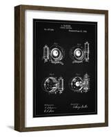 PP707-Vintage Black Asbury Frictionless Camera Shutter Patent Poster-Cole Borders-Framed Giclee Print
