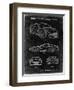 PP708-Black Grunge Aston Martin D89 Carbon Edition Patent Poster-Cole Borders-Framed Giclee Print