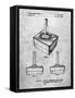 PP714-Slate Atari Controller Patent Poster-Cole Borders-Framed Stretched Canvas