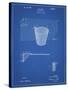 PP717-Blueprint Basketball Goal Patent Poster-Cole Borders-Stretched Canvas