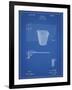 PP717-Blueprint Basketball Goal Patent Poster-Cole Borders-Framed Giclee Print