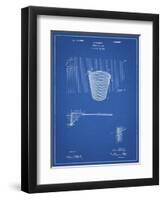 PP717-Blueprint Basketball Goal Patent Poster-Cole Borders-Framed Giclee Print