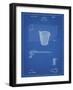 PP717-Blueprint Basketball Goal Patent Poster-Cole Borders-Framed Giclee Print