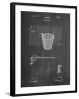 PP717-Chalkboard Basketball Goal Patent Poster-Cole Borders-Framed Giclee Print