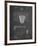 PP717-Chalkboard Basketball Goal Patent Poster-Cole Borders-Framed Giclee Print