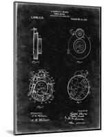 PP720-Black Grunge Bausch and Lomb Camera Shutter Patent Poster-Cole Borders-Mounted Giclee Print