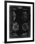 PP720-Black Grunge Bausch and Lomb Camera Shutter Patent Poster-Cole Borders-Framed Giclee Print