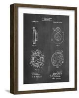 PP720-Chalkboard Bausch and Lomb Camera Shutter Patent Poster-Cole Borders-Framed Giclee Print