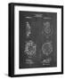 PP720-Chalkboard Bausch and Lomb Camera Shutter Patent Poster-Cole Borders-Framed Giclee Print