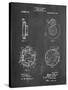 PP720-Chalkboard Bausch and Lomb Camera Shutter Patent Poster-Cole Borders-Stretched Canvas