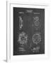 PP720-Chalkboard Bausch and Lomb Camera Shutter Patent Poster-Cole Borders-Framed Giclee Print