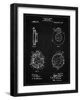 PP720-Vintage Black Bausch and Lomb Camera Shutter Patent Poster-Cole Borders-Framed Giclee Print