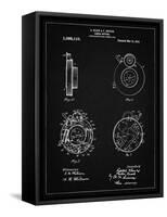 PP720-Vintage Black Bausch and Lomb Camera Shutter Patent Poster-Cole Borders-Framed Stretched Canvas