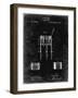 PP732-Black Grunge Bemis Marching Snare Drum and Stand Patent Poster-Cole Borders-Framed Giclee Print