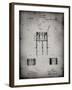 PP732-Faded Grey Bemis Marching Snare Drum and Stand Patent Poster-Cole Borders-Framed Giclee Print