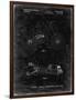 PP735-Black Grunge Bicycle Shock Art-Cole Borders-Framed Premium Giclee Print