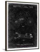 PP735-Black Grunge Bicycle Shock Art-Cole Borders-Framed Premium Giclee Print