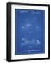 PP735-Blueprint Bicycle Shock Art-Cole Borders-Framed Giclee Print