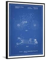 PP735-Blueprint Bicycle Shock Art-Cole Borders-Framed Premium Giclee Print